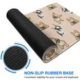 thumbnail image 6 of Long Mouse Pads for Desk,French Bulldog Dog Desk Mats on Top Of Desks, Desk Mouse Pad Extra Large with 3mm Non-Slip Base and Stitched Edge for Gaming,Office,Work,Home 47.3"x23.6", 6 of 6