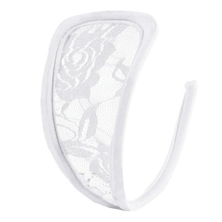 

Womens Floral Lace C String Underwear Invisible Sexy Lingerie Solid Hollow Thong