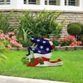thumbnail image 2 of WXLCISI Memorial Day Decorations Patriotic Soldiers Yard Sign with Stake 4th of July Decorations Independence Day Waterproof Outdoor Decor for Garden Patio, 2 of 4