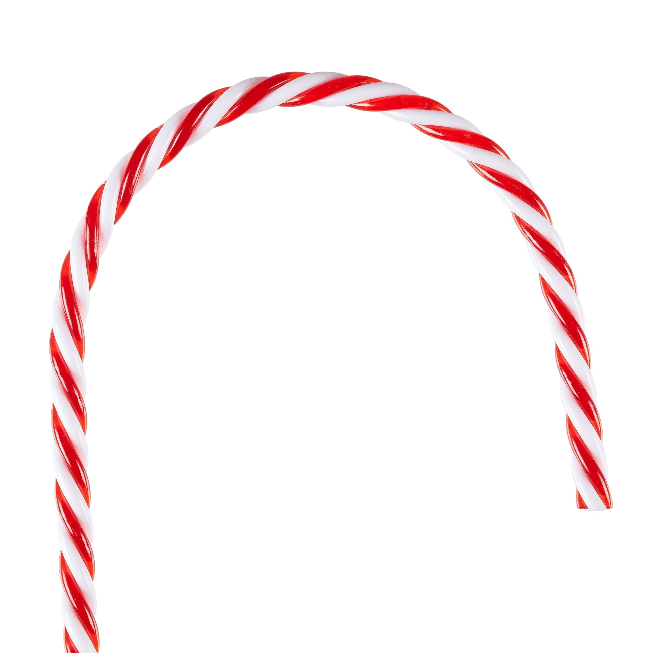 Twisty Candy Cane Yard Stake, Red and White, 25", by Holiday Time