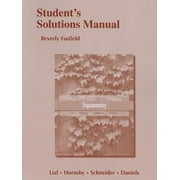 Student's Solutions Manual for Trigonometry [Paperback - Used]
