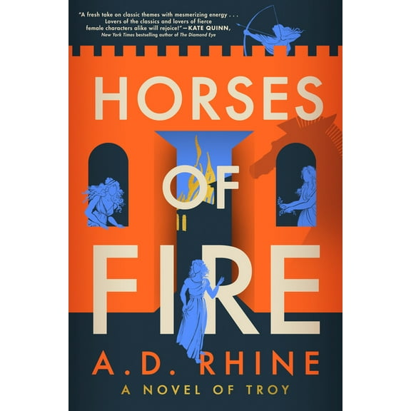 Horses of Fire: A Novel of Troy, (Paperback)