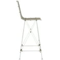 thumbnail image 4 of SAFAVIEH Minerva 29" High Wicker Barstool, White/White, Set of 2, 4 of 10