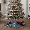 thumbnail image 4 of Sikiie Cosmos Rockets Nativity Christmas Tree Skirt, Jesus Christian Winter Holiday Tree Mat Decoration(30-48IN)36", 4 of 6