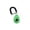 Green, variant on Professional Behavioral Positive Reinforcement Cat Clicker Trainer, Portable Dog Obedience Communication Tool with Wrist Band for Agility Tricks Correction, Color Varies, 1 Pack