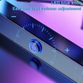 thumbnail image 4 of Curuk Stereo Sound Bar, 12.5-inch Sound Bar w/ Subwoofer 3.5mm USB Wired Computer Speakers, 4 of 9