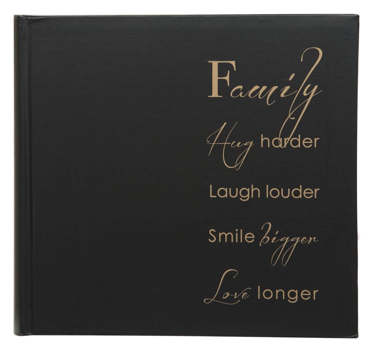 Pinnacle Frames 2-up Family Sentiment Photo Album