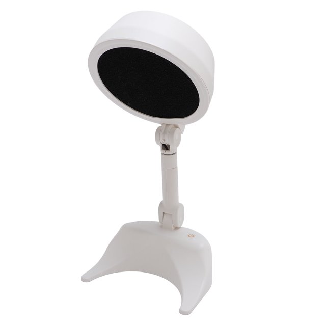 Foldable Air Purifier Fan, White Adjustable Compact Portable Air Cleaner Fan 3 Speeds for Home