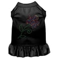 thumbnail image 1 of Strass Robe Multi Fleur Noir Sm (10), 1 of 1