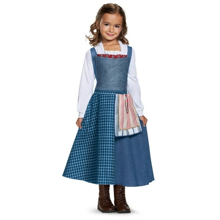Disney Beauty and the Beast: Belle Peasant Look Classic Child Costume