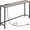 Greige,black, variant on MAHANCRIS Console Table, Narrow Sofa Table, 43.3” Entrance Table with Power Station, Behind Couch Table, Simple Style, for Living Room, Hallway, Entryway, Foyer, Greige and Black CTHG112E01