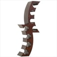 thumbnail image 5 of Holly & Martin Avila Wall Mount Wine Rack in Rust, 5 of 5