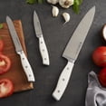thumbnail image 4 of Henckels Forged Accent 3-pc Starter Knife Set - White Handle, 4 of 6