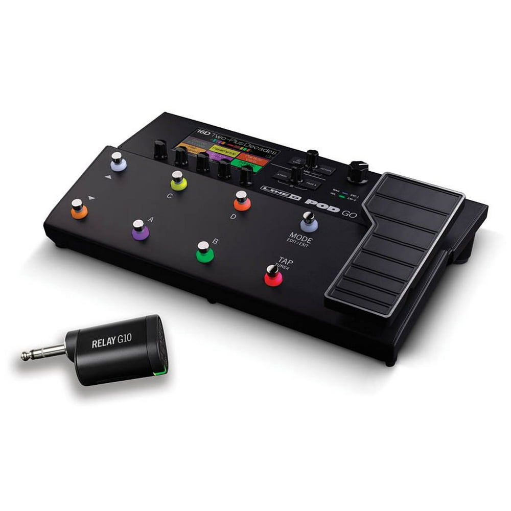 Line 6 POD Go Wireless Guitar MultiEffects Processor