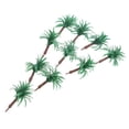 thumbnail image 1 of El árbol verde de 10piece los 6cm modela 1/100 para el edificio del paisaje ferroviario del tren del rr, 1 of 8
