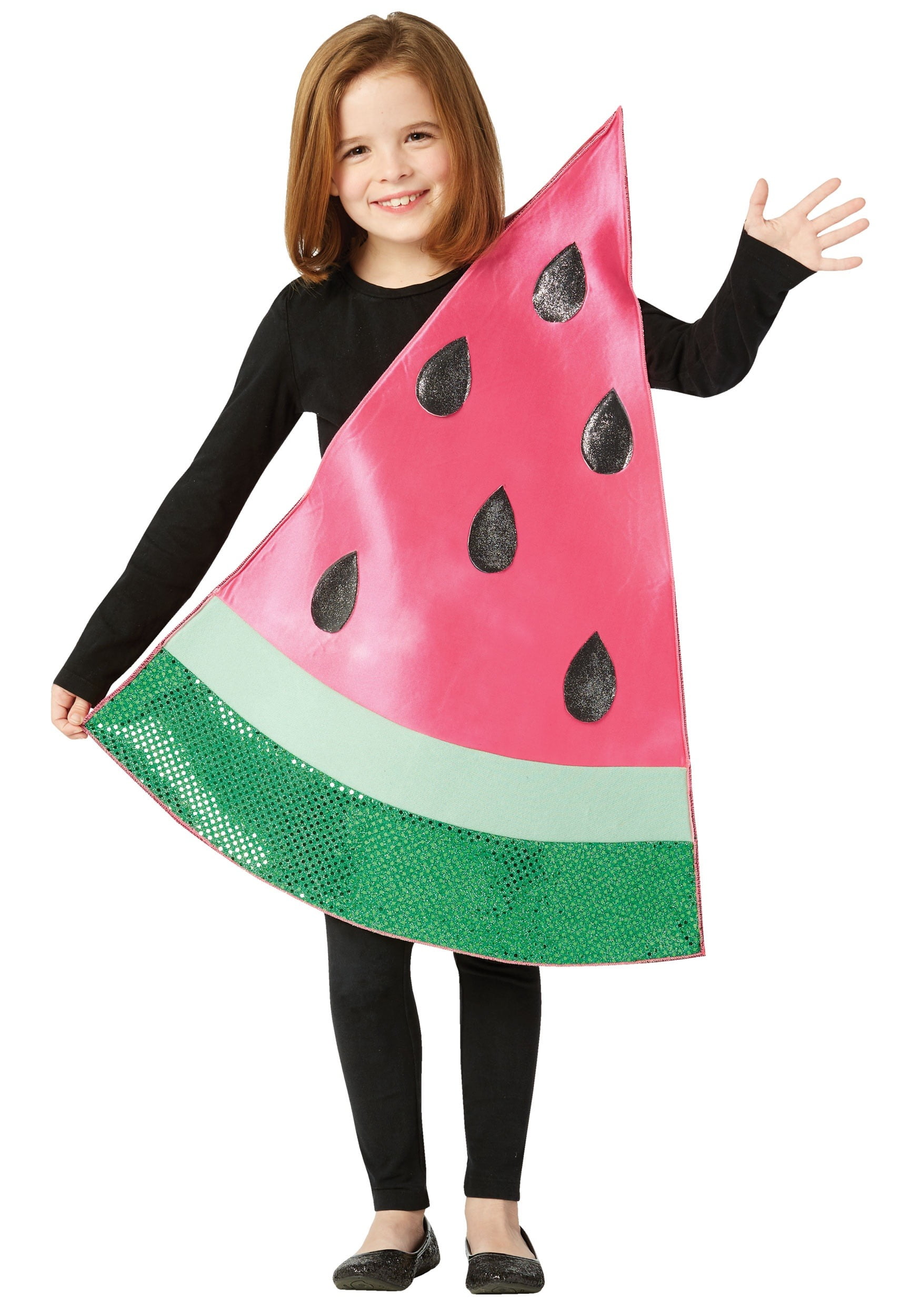 Sparkling Watermelon Slice Child Halloween Costume, One Size, (710
