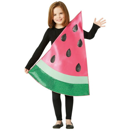 Sparkling Watermelon Slice Child Halloween Costume, One Size, (7-10)