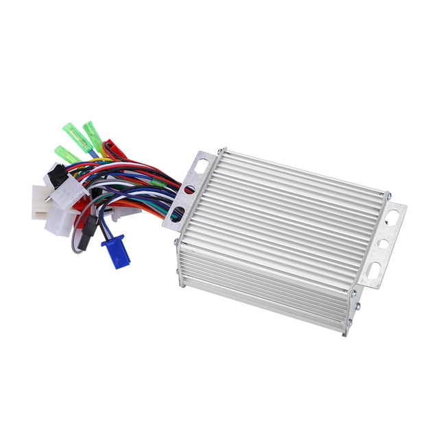 Controlador De Motor Sin Escobillas, Controlador Sin Escobillas De Motor De aleación De Aluminio 23A 450W 4.33x3.31x1.73 Pulgadas Para Bicicleta Eléctrica, Scooter