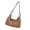 Brown, variant on Canvas Messengers Bag Large Bag Crossbody Shoulder Bag Handbag with Multiple Pocket Aesthetic Travel Work Bags Handbag
