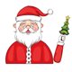 thumbnail image 4 of Scienceny Etiqueta engomada del limpiaparabrisas de la ventana trasera del coche de Papá Noel estilo de coche de Navidad divertido brazo que agita las Automoción decorativa y accesorios No.07 Scienceny VI1434-07B, 4 of 6