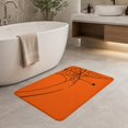 thumbnail image 6 of Halloween Door Mat Ghost Pumpkin Absorbent Doormat for Bathroom Toilet Holiday Decor by OVFUIZ, 6 of 7