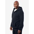 thumbnail image 2 of KingSize Men's Big & Tall Heavyweight Double Knit Zip Hoodie, 2 of 4