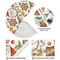 thumbnail image 2 of GZHJMY Christmas Tree Skirt Santa Xmas Tree Skirt Floor Door Round Mat Decorations for Holiday Party Home Christmas Day Ornaments, 35.4", 2 of 6