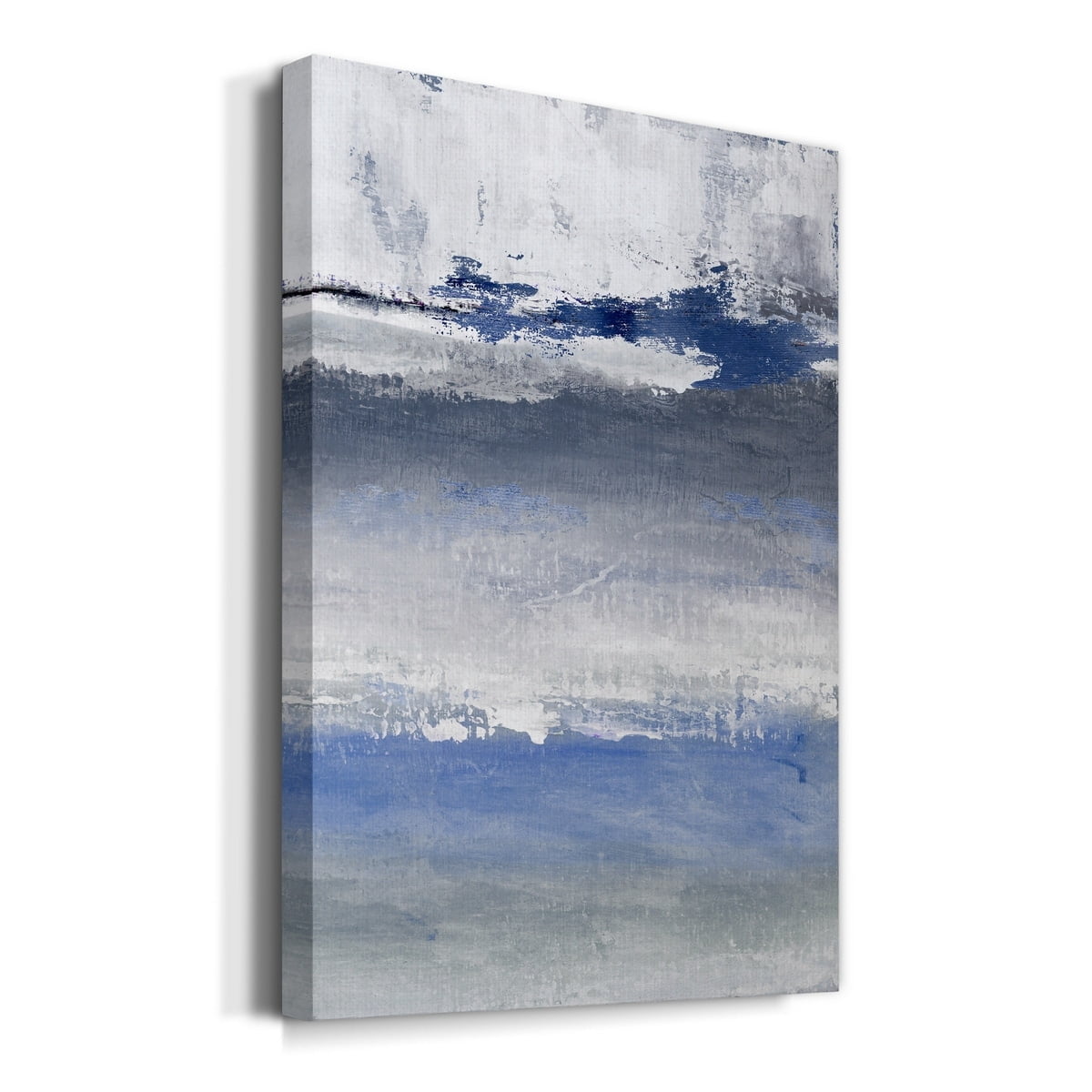 Soft Solace Indigo Premium Gallery Wrapped Canvas - Ready to Hang - 24 x 36