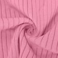 thumbnail image 3 of Efsteb 2025 Fall Fashion Women Dresses V Neck Long Sleeve Wrap Sweater Dress Casual Solid Bodycon Ruched Knitted Long Dresses (Pink,L), 3 of 5
