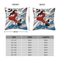 thumbnail image 4 of The Cuphead Show Throw Pillow Cover Decoration Pillow Case Cushion Home Decor for Home Sofa Couch 26"x26", 4 of 7