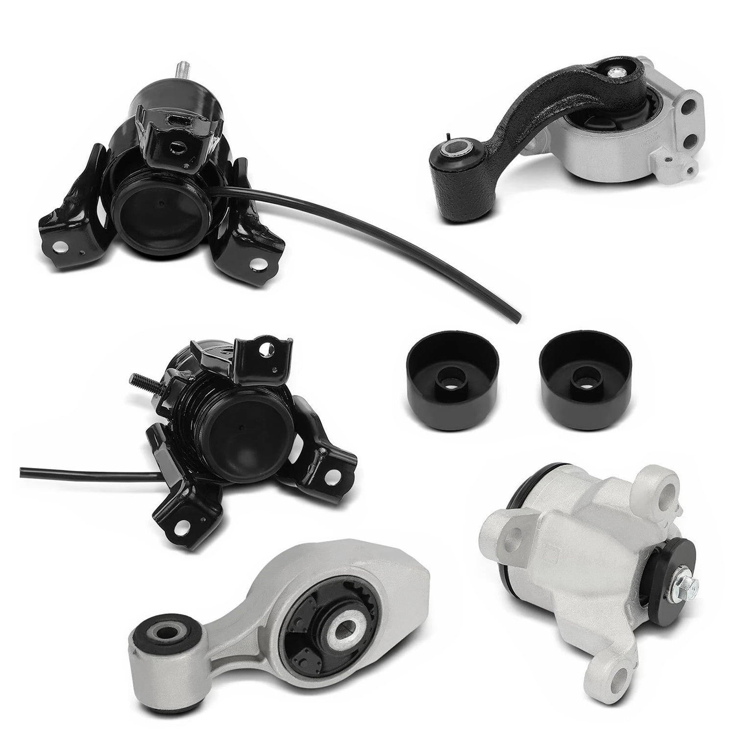 NURATIT Engine Motor Mount Set 5PCS Compatible with 2013-2018 Nissan Altima 3.5L, 2015-2023 Maxima, 2017-2021 Pathfinder V6, Hydraulic, Replaces A4355HY A4356HY A4365HY A7386 A7381