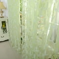 thumbnail image 2 of Leaf Curtains Window Curtains Vine Curtain Willow Tulle Room Sheer Curtains Green Window Curtain Drape Panel Sheer Valances for Living Room Bedroom Balcony Door,1 Panel,79x39.4inch, 2 of 10