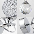 thumbnail image 3 of Lámpara de pared de cristal Lámpara de pared cableada Lámpara de pared de noche Pared decorativa de cristal en sala de estar, dormitorio, pasillo, estilo 1, 3 of 5