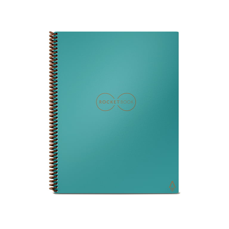 Deluxe Reusable Notebook, Dot Grid Eco-Friendly Journal with 1