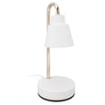 thumbnail image 2 of Lámpara de Noche con Difusor de Aromas, Mini Lámpara de Vela con Luz LED y Aceites Esenciales para Dormitorio Baño Relajación 110V (Blanco), 2 of 8
