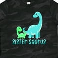 thumbnail image 4 of Inktastic Sister-saurus Cute Brontosaurus Family Boys or Girls Toddler T-Shirt, 4 of 5