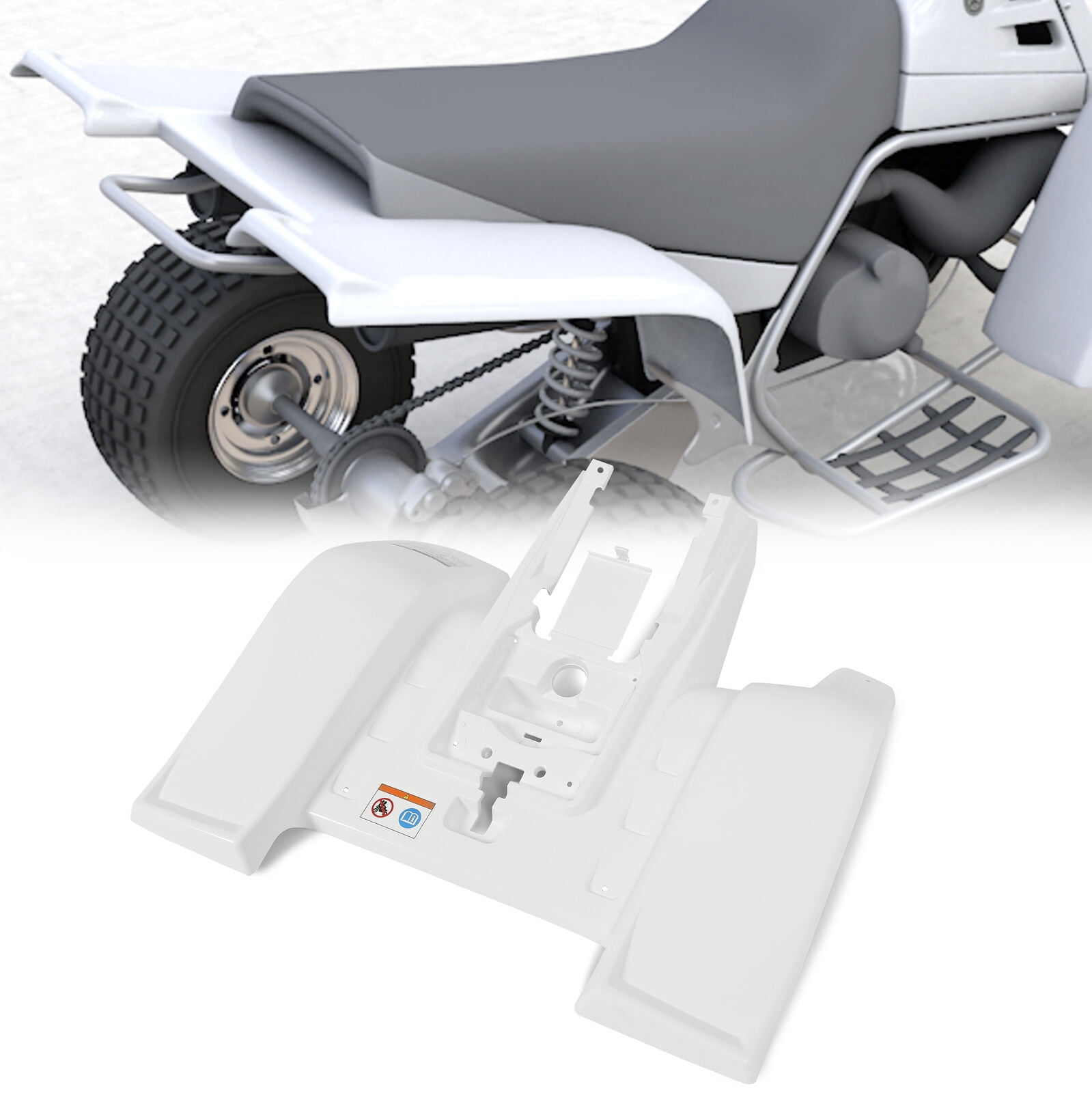 Kojem Rear Fender for 19872006 Yamaha Banshee 350 Plastic Body