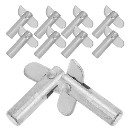 WHAMVOX 10 Pcs Scaffolding Lock Pin 4.50X4.00X1.20CM Silver