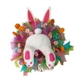 thumbnail image 1 of Easter Artificial Lavender Rabbit WreathIdeal for Spring, Summer & Fall Decorations, 1 of 8