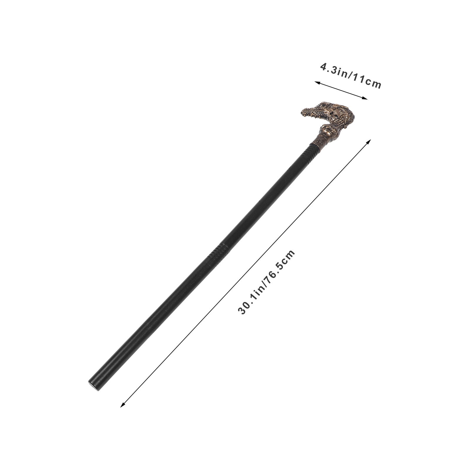 Plastic Cane Walking Stick Halloween Style Cane Prop Cosplay Walking