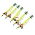 thumbnail image 2 of 5 Pieces Luminous Squid s Hooks For Sleeve-fish Cuttlefish Yellow, 2 of 7