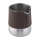 thumbnail image 5 of Jarra para espumar leche, jarra de leche sin asa, almohadilla de agarre de silicona, jarra portátil y fácil de usar para café expreso, para bar y marrón, 5 of 8