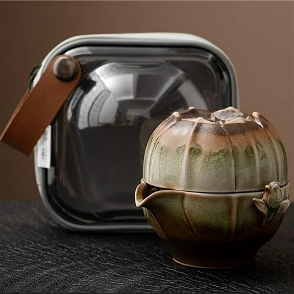 Tea Cup Set Kiln Change Love Butterfly Tea Set Kit Japanese Tea Set Complete Set Household Tea Maker Outdoor Tote Bag Collection Teapots & Coffee Servers Travel Tea Set