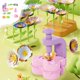 thumbnail image 1 of Juguetes para piscina, juguetes para bebés, juguetes para niños pequeños, kit de manualidades para hacer ramos de flores artificiales, set floral simulado hecho a mano, suministros para hacer flores c, 1 of 8