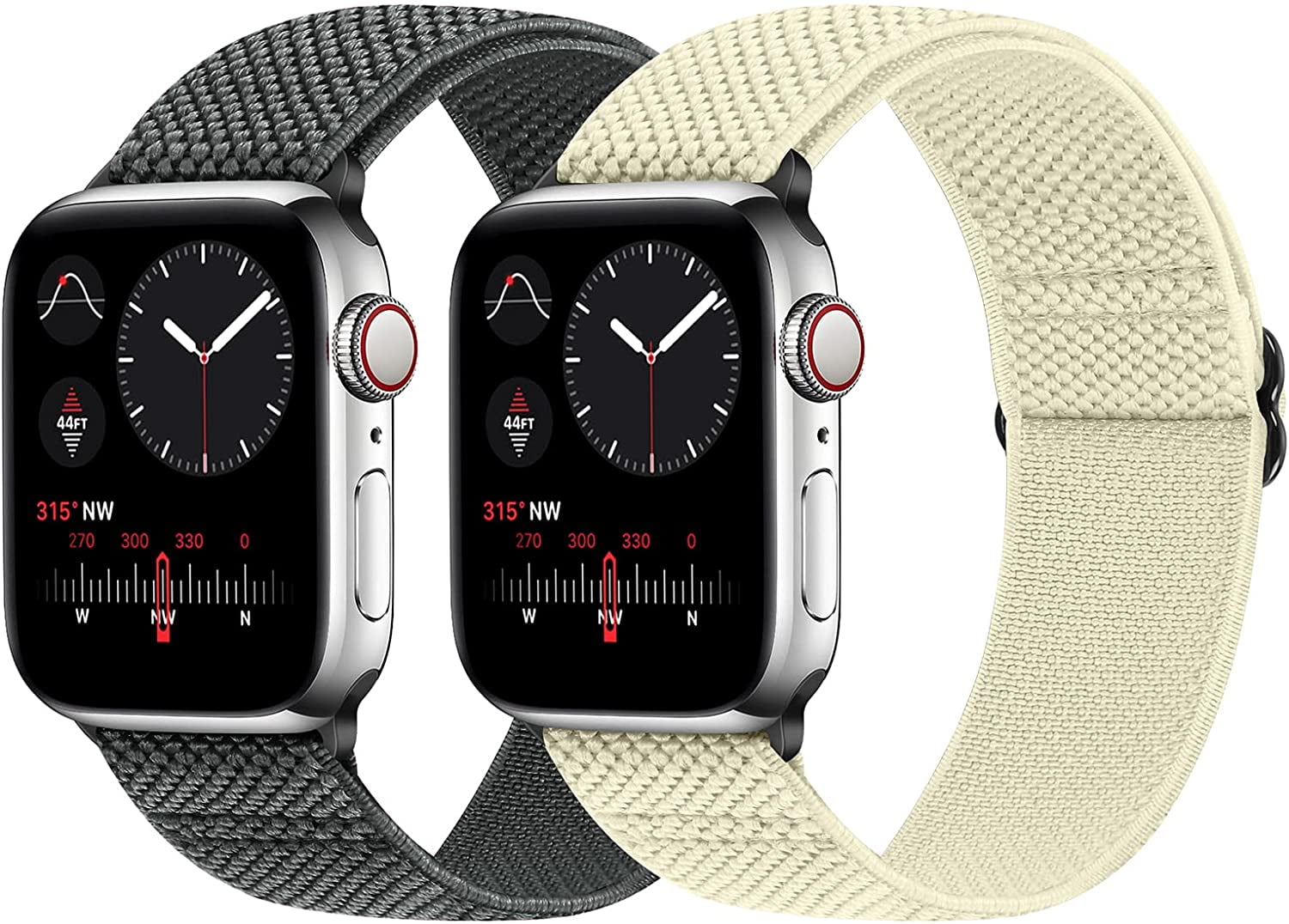 Stretchy Solo Loop Apple Watch Band Compatible with Apple Watch Bands 38mm  40mm 42mm 44mm, Nylon Adjustable Braided Elastic Sport Strap for iWatch  Series 1/2/3/4/5/6/SE | Walmart Canada