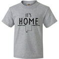thumbnail image 3 of Inktastic It's Home- Alabama State Outline DIstressed Text Youth T-Shirt, 3 of 5