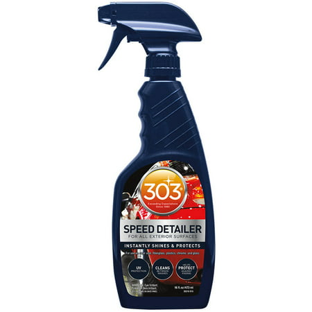 303 (30216) Speed Detailer and Cleaner with UV Protection-Interior and Exterior Car Detailer Spray, 16 fl (Best Car Quick Detailer Spray)