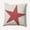 Ligonberry Red, variant on Simply Daisy 16" x 16" Big Star Nautical Decorative Indoor Pillow