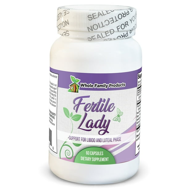 Fertile Lady 60 Capsules Fertility Pills for Women Whole Family