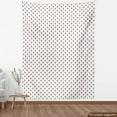 thumbnail image 3 of Cactus Sofa Upholstery Fabric by the Yard, Pattern of Repetitive Cactus Plant in Pots on a Plain Background, Decorative Fabric for DIY and Home Accents, Vermilion White by Ambesonne, 3 of 4